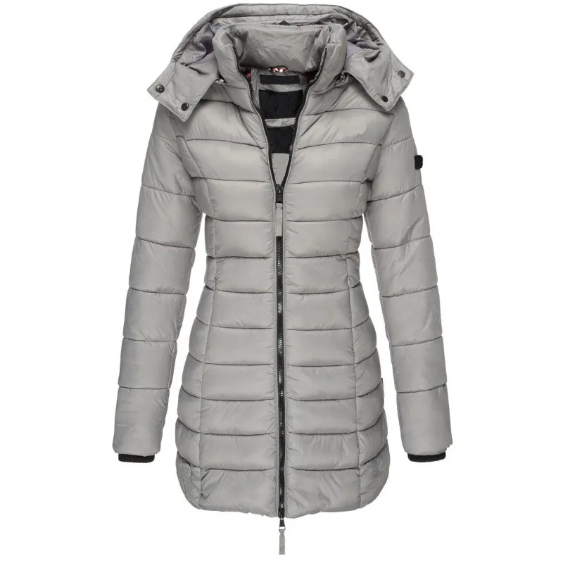 Astrid - Elegante Lange Donzen Winterjas