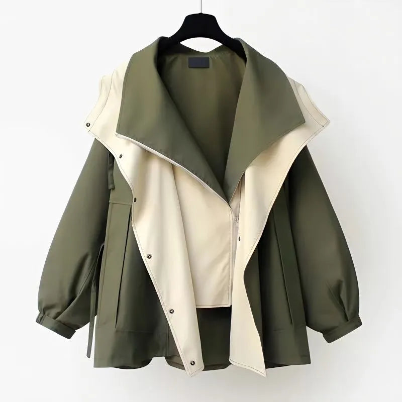 Anouk | Stijlvolle Oversized Winddichte Regenjas