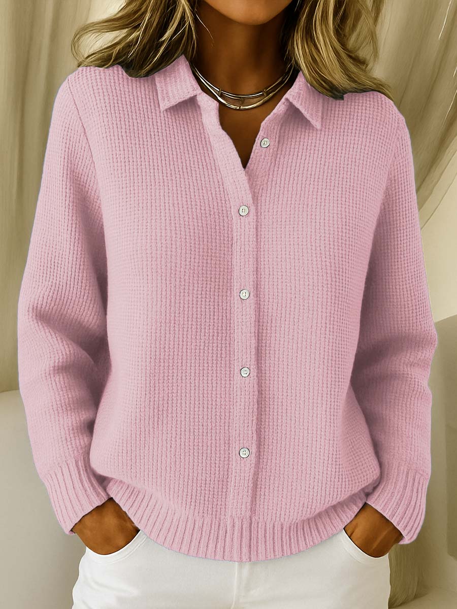 Linda - Elegant Oversized Grofgebreid Vest