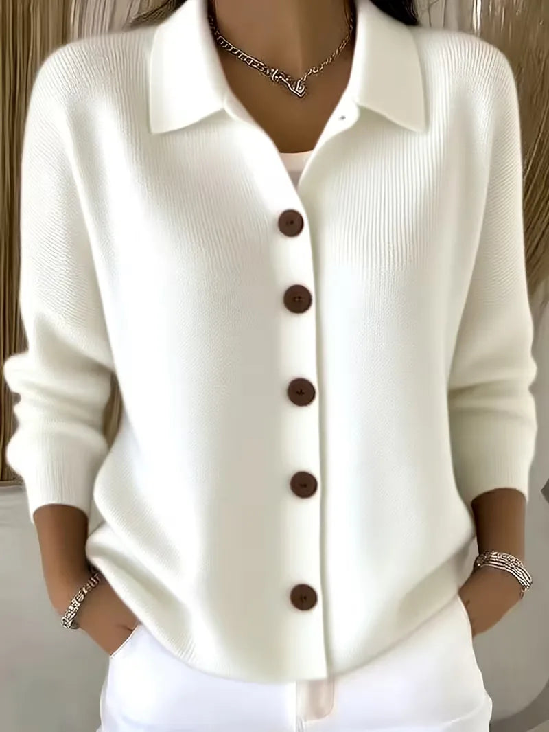 Sylvia - Elegant Fijngebreid Vest