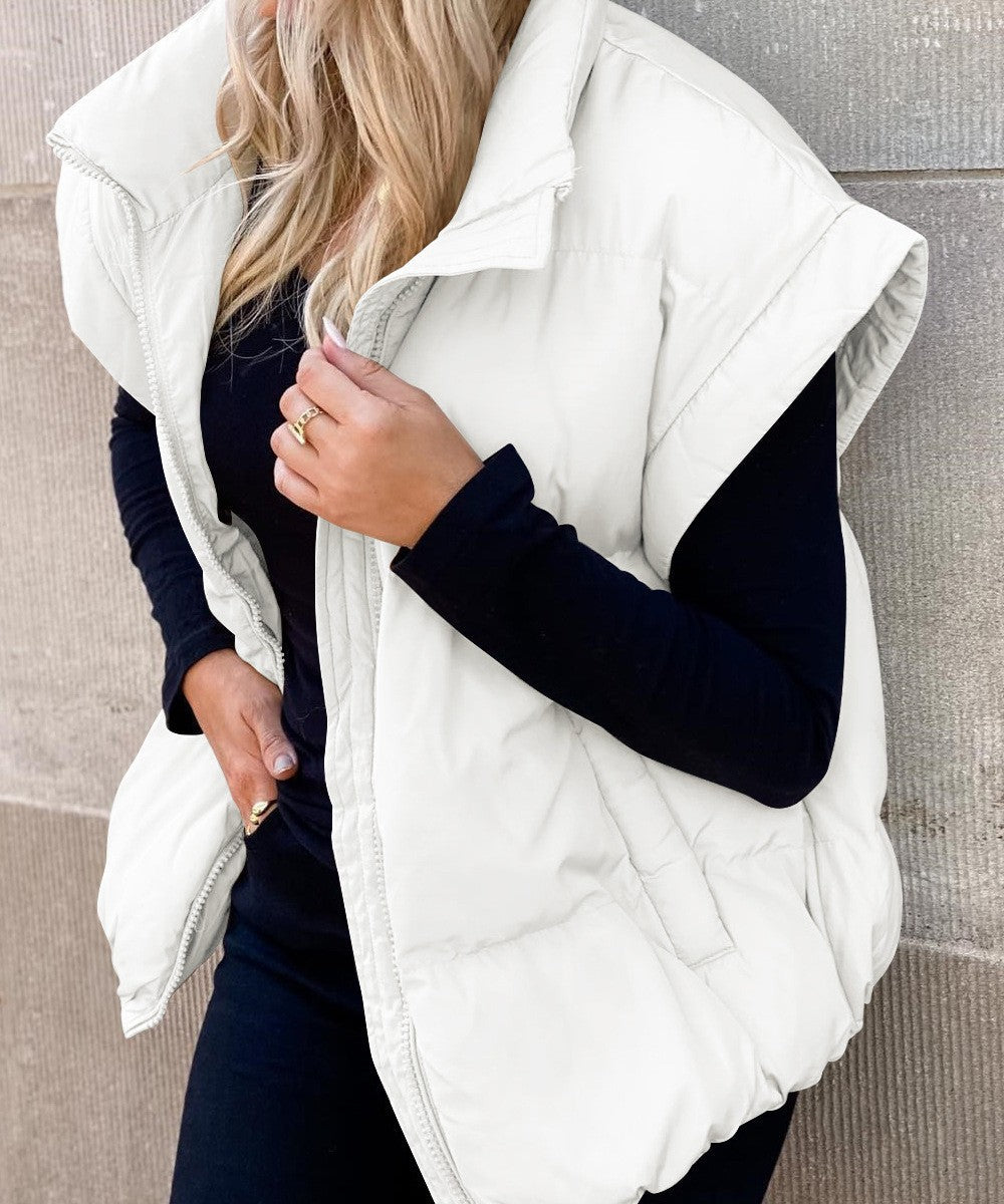 Sharon - Stijlvol Oversized Gewatteerd Gilet