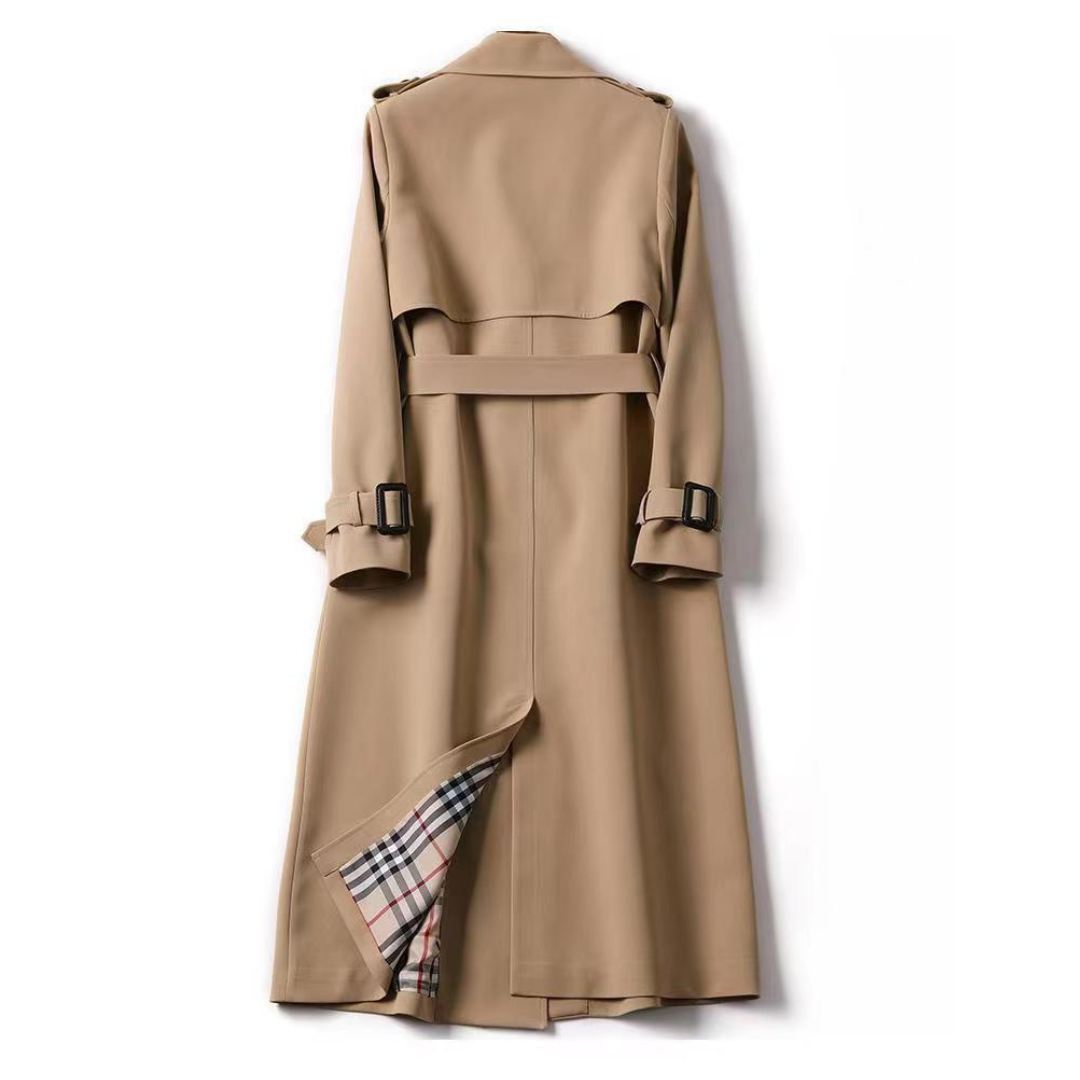 Petra - Stijlvolle Lange Trenchcoat