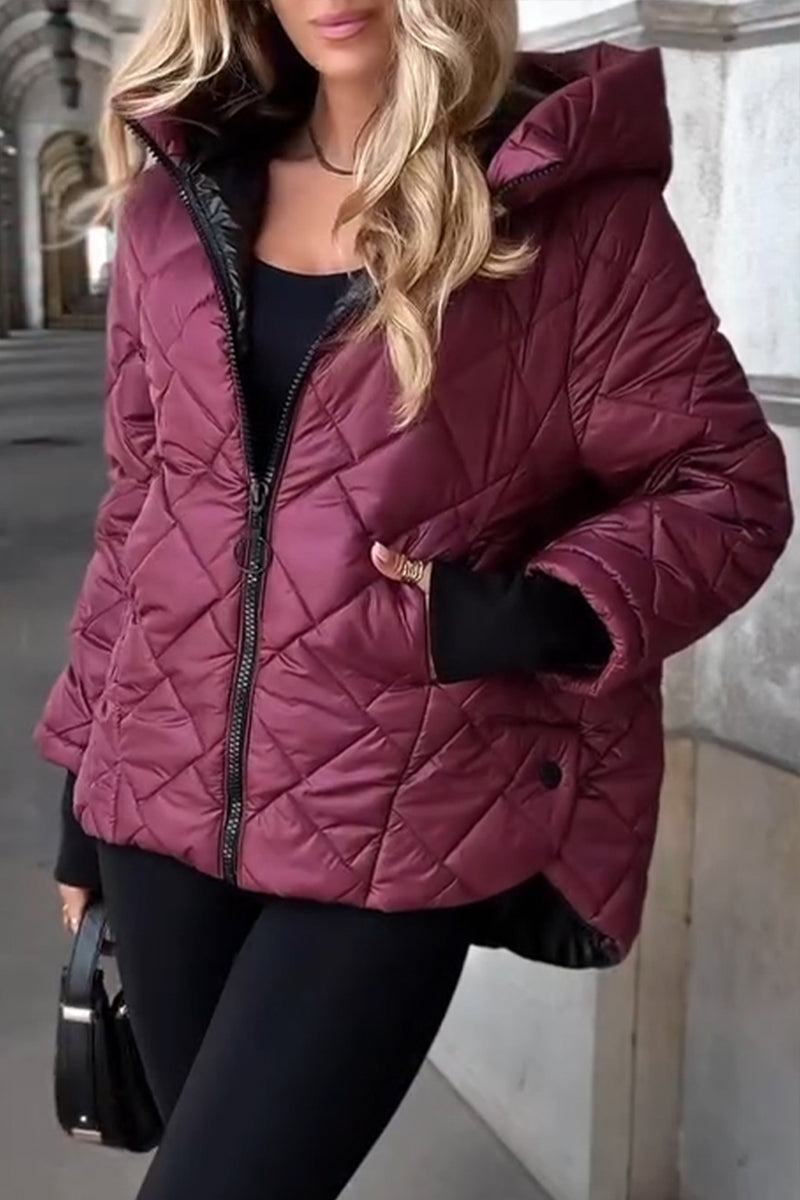 Michelle | Stijlvolle Oversized Gewatteerde Winterjas