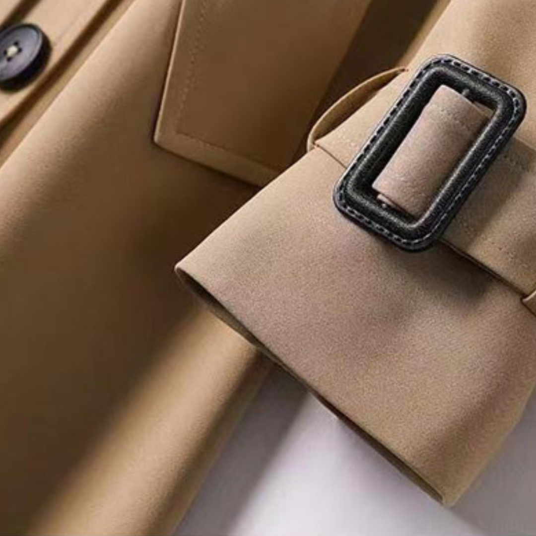 Petra - Stijlvolle Lange Trenchcoat