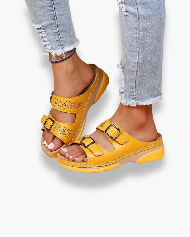 Orthopedische Sandalen met Gesp-detail