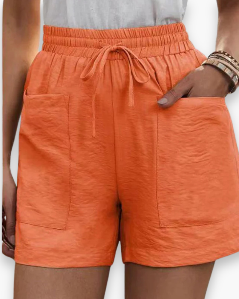 Katoenen Short met Cargozakken