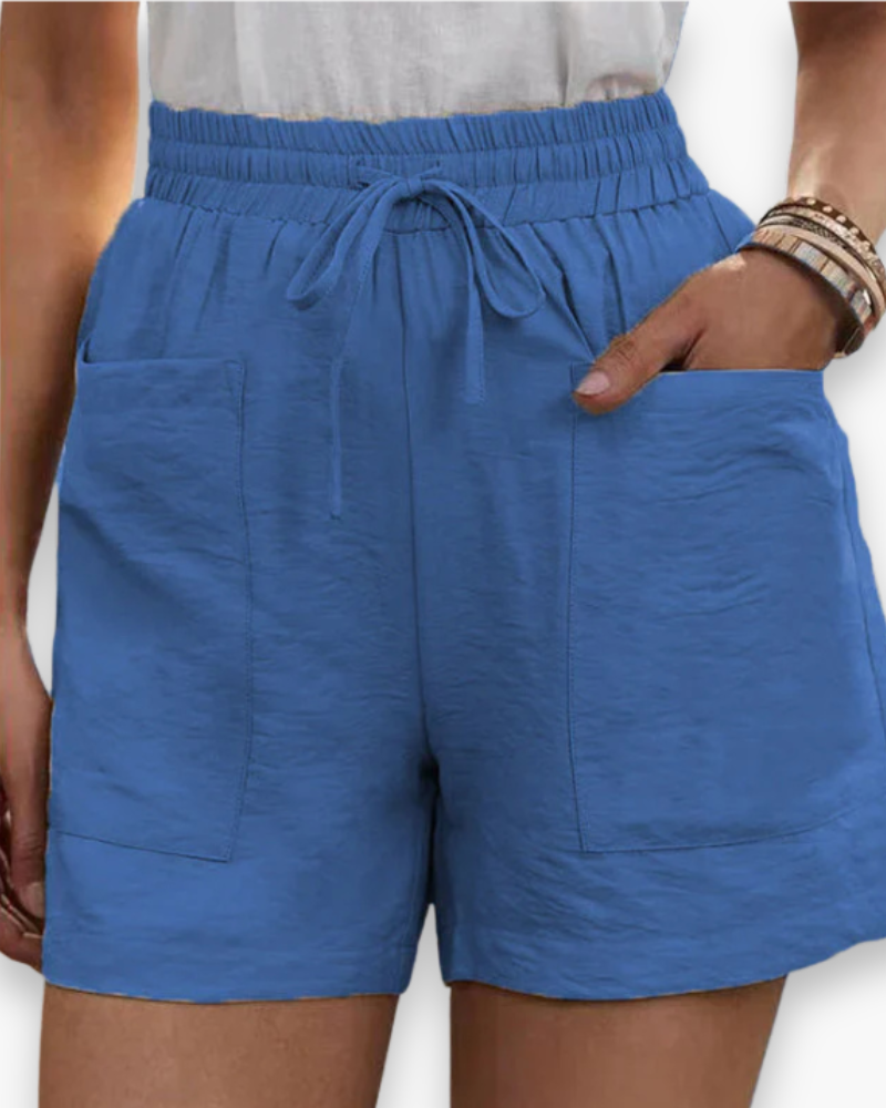 Katoenen Short met Cargozakken