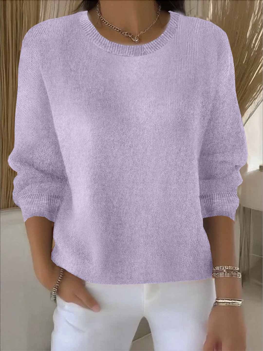 Monica - Elegante Oversized Fijngebreide Trui