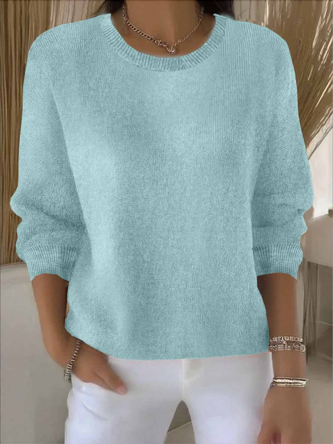 Monica - Elegante Oversized Fijngebreide Trui