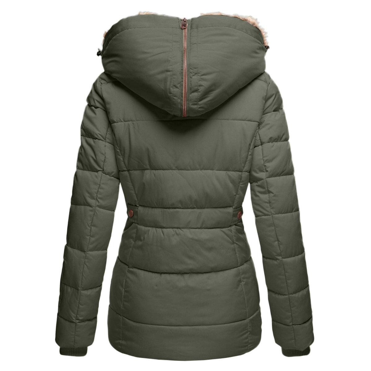 Ingrid - Comfortabele Korte Parka Winterjas