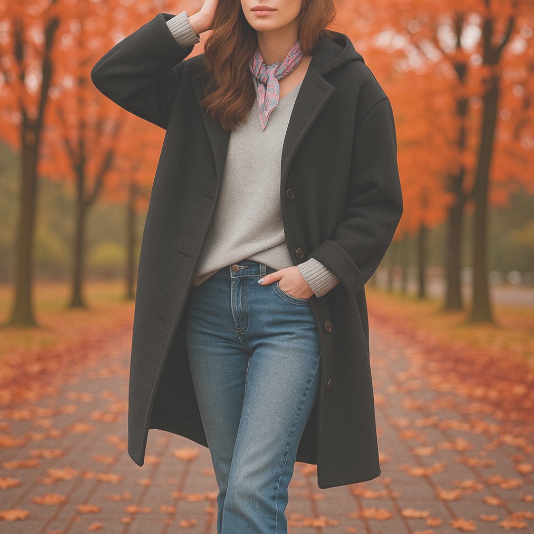 Victoria | Comfortabele Oversized Wollen Jas