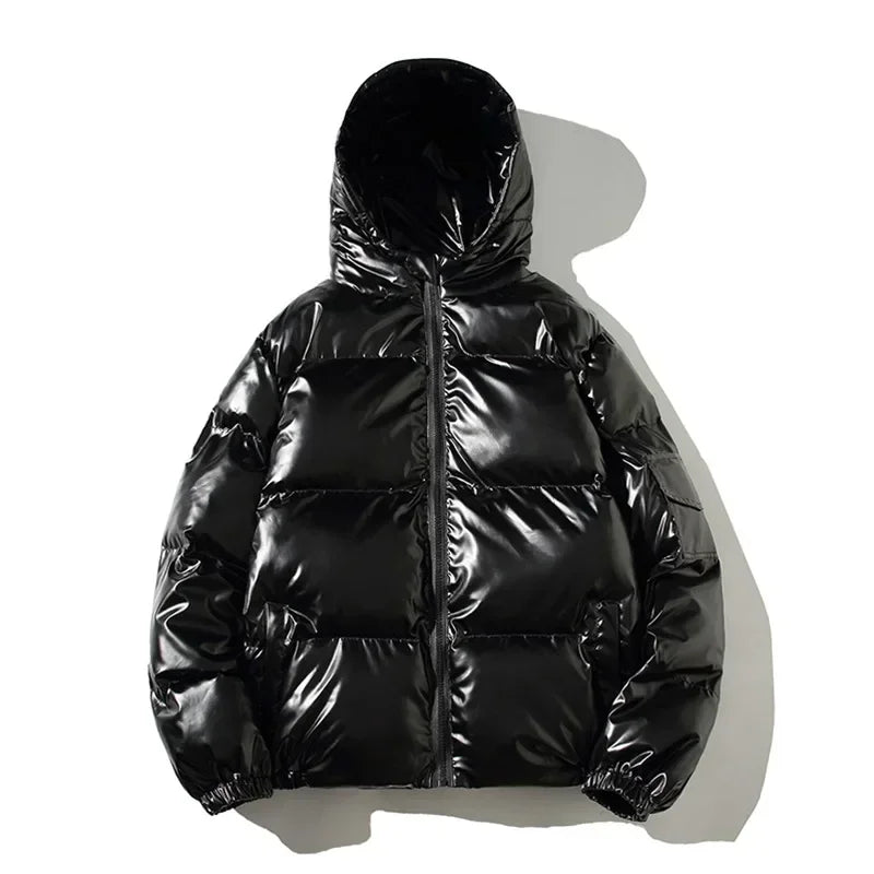 Sylvia - Stijlvolle Glanzende Donzen Winterjas