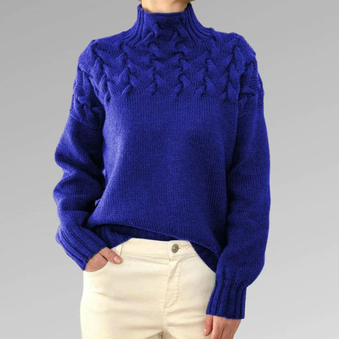 Catherine - Elegante Oversized Kabel Coltrui