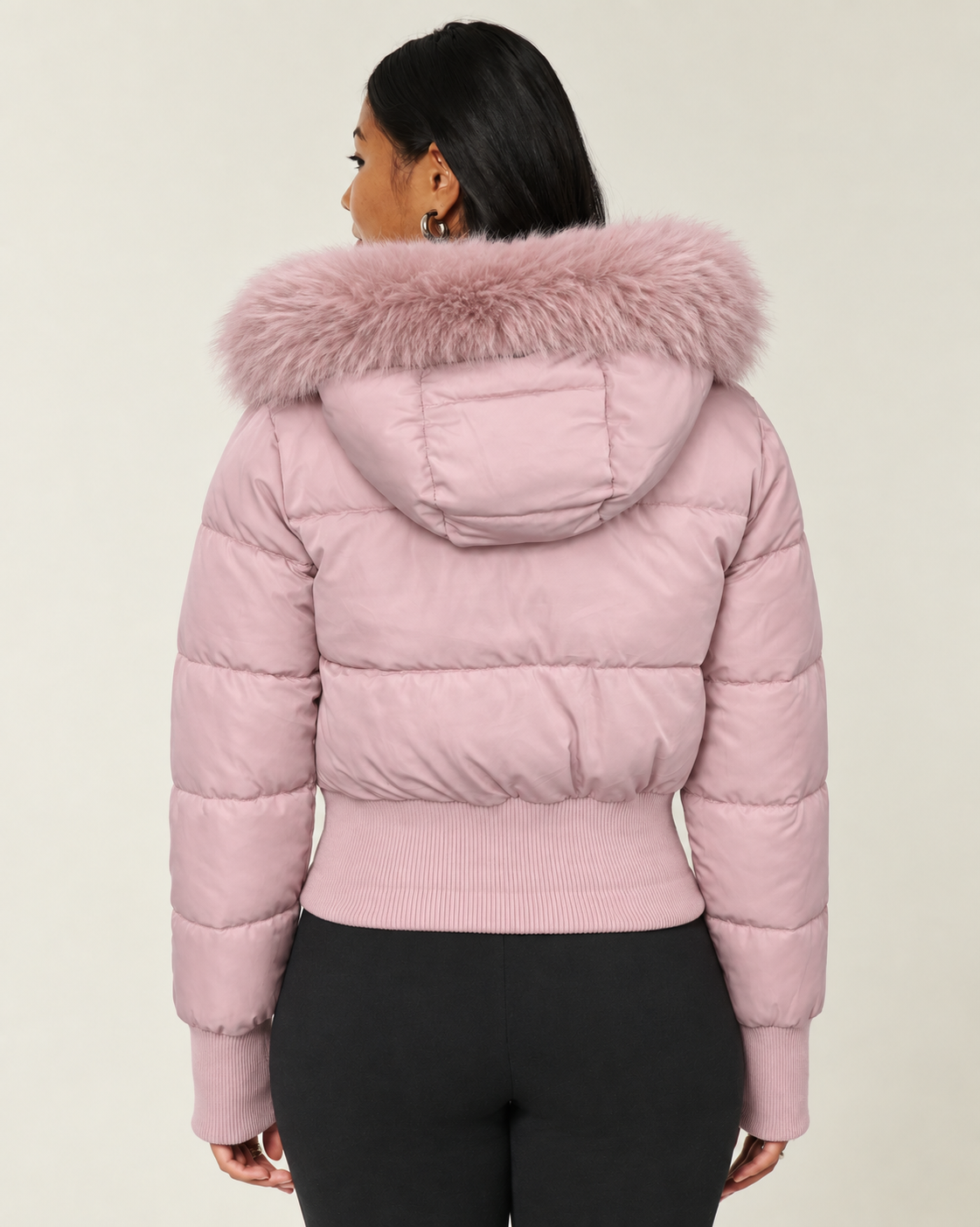 Annemarie | Elegante Korte Gewatteerde Winterjas