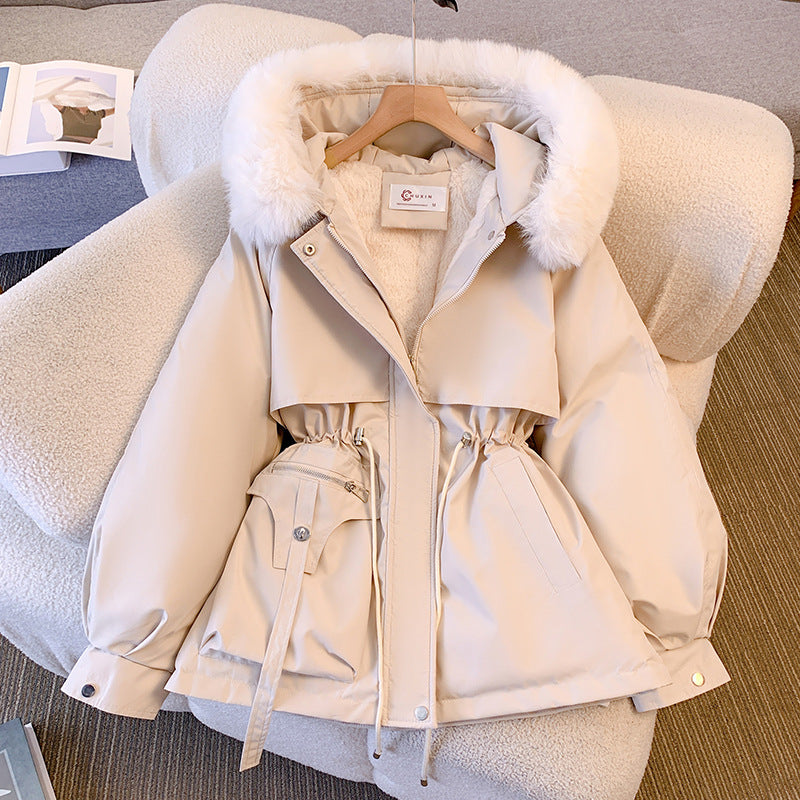 Amanda - Stijlvolle Gevoerde Parka Winterjas
