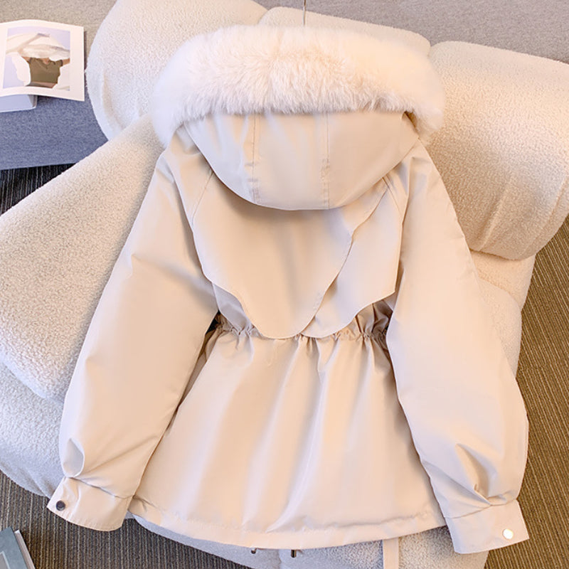 Amanda - Stijlvolle Gevoerde Parka Winterjas