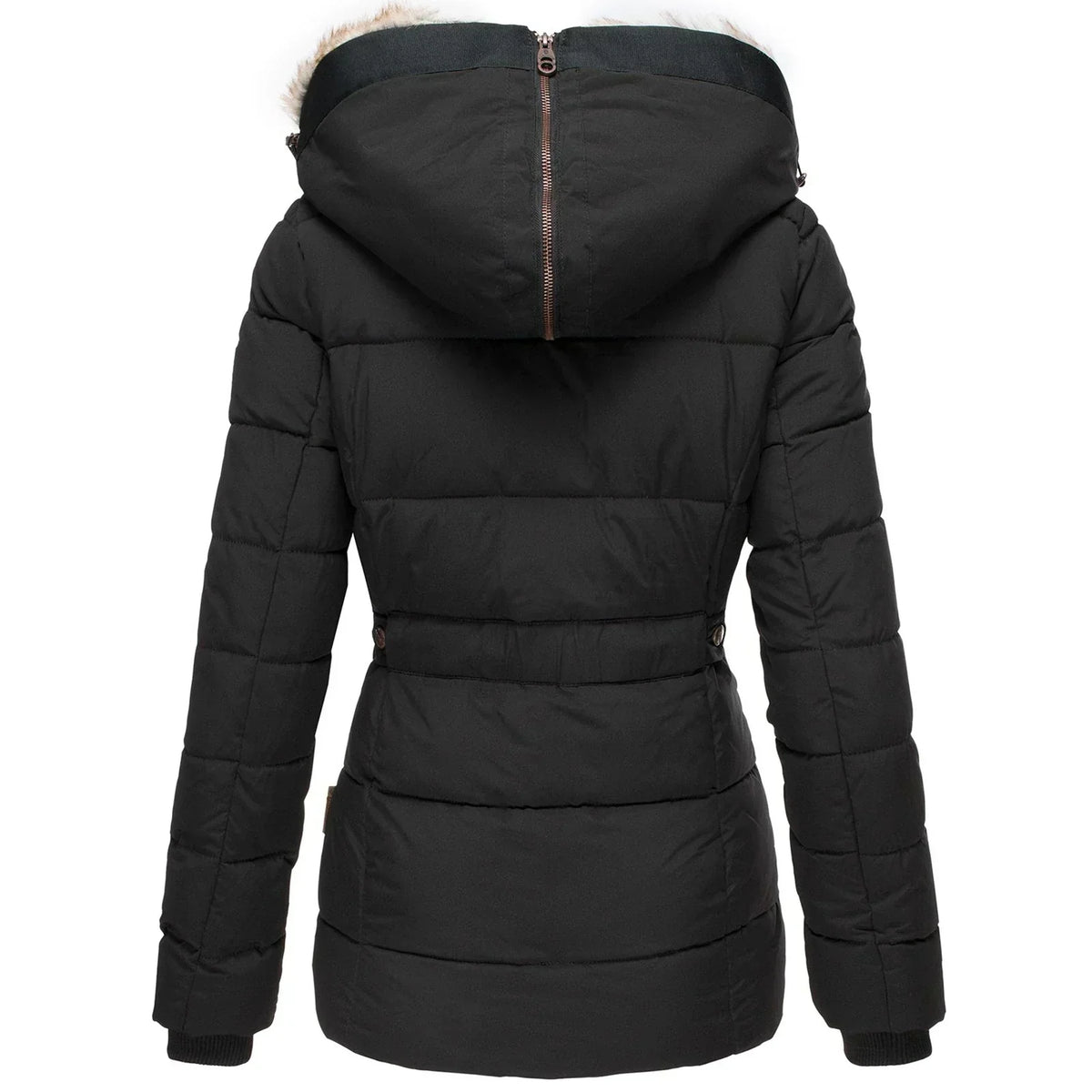Ingrid - Comfortabele Korte Parka Winterjas