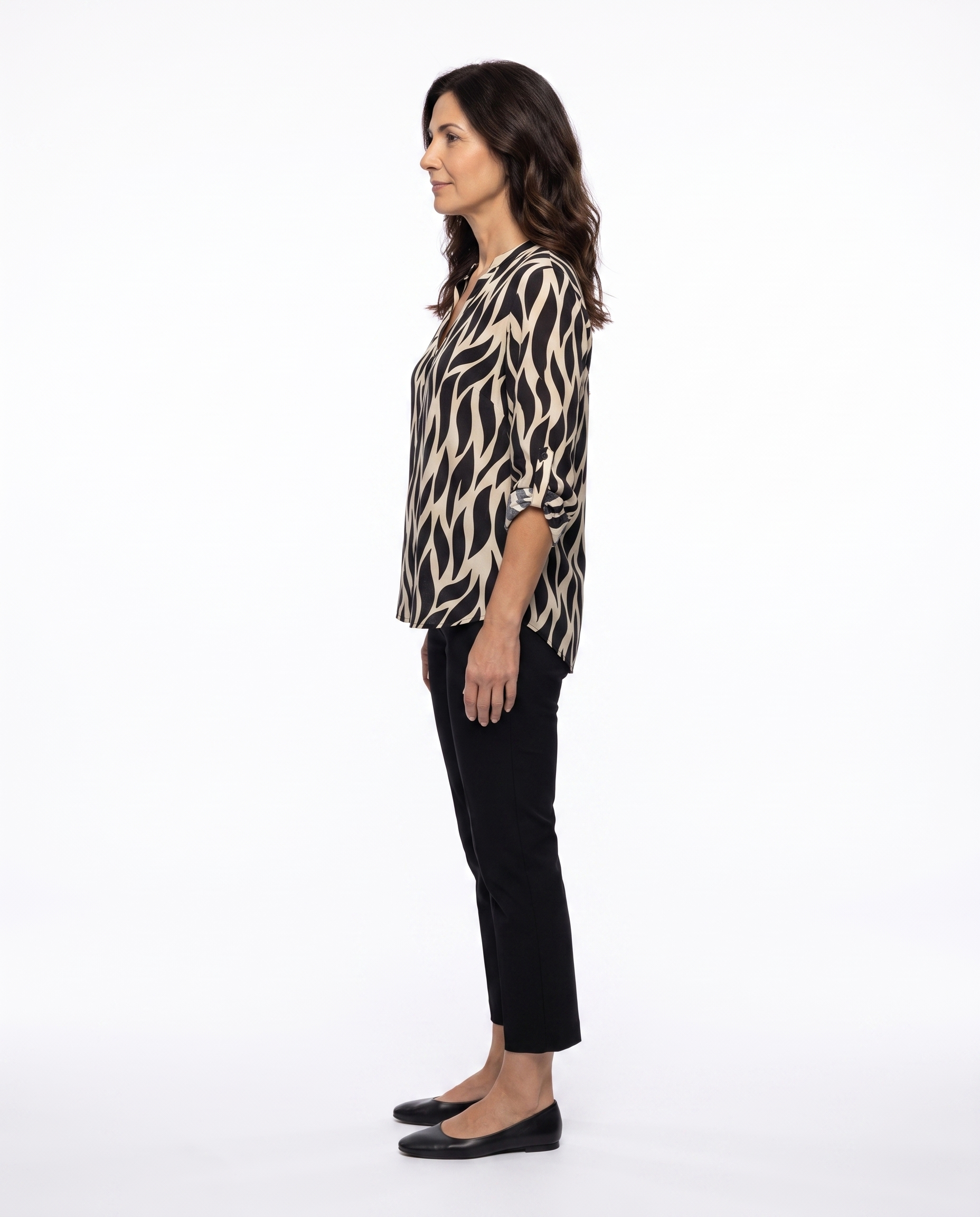 Oversized Blouse met Grafische Print