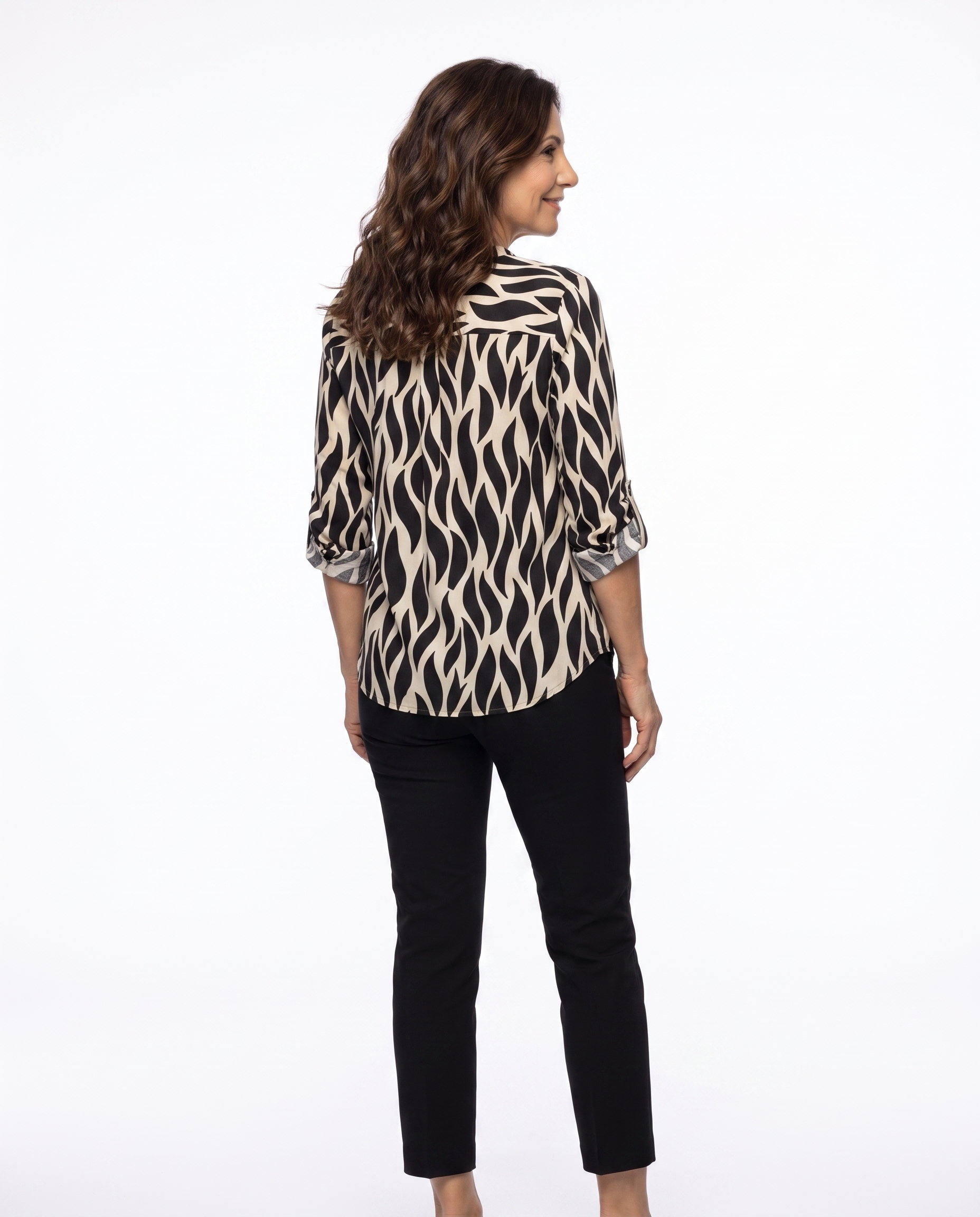 Oversized Blouse met Grafische Print