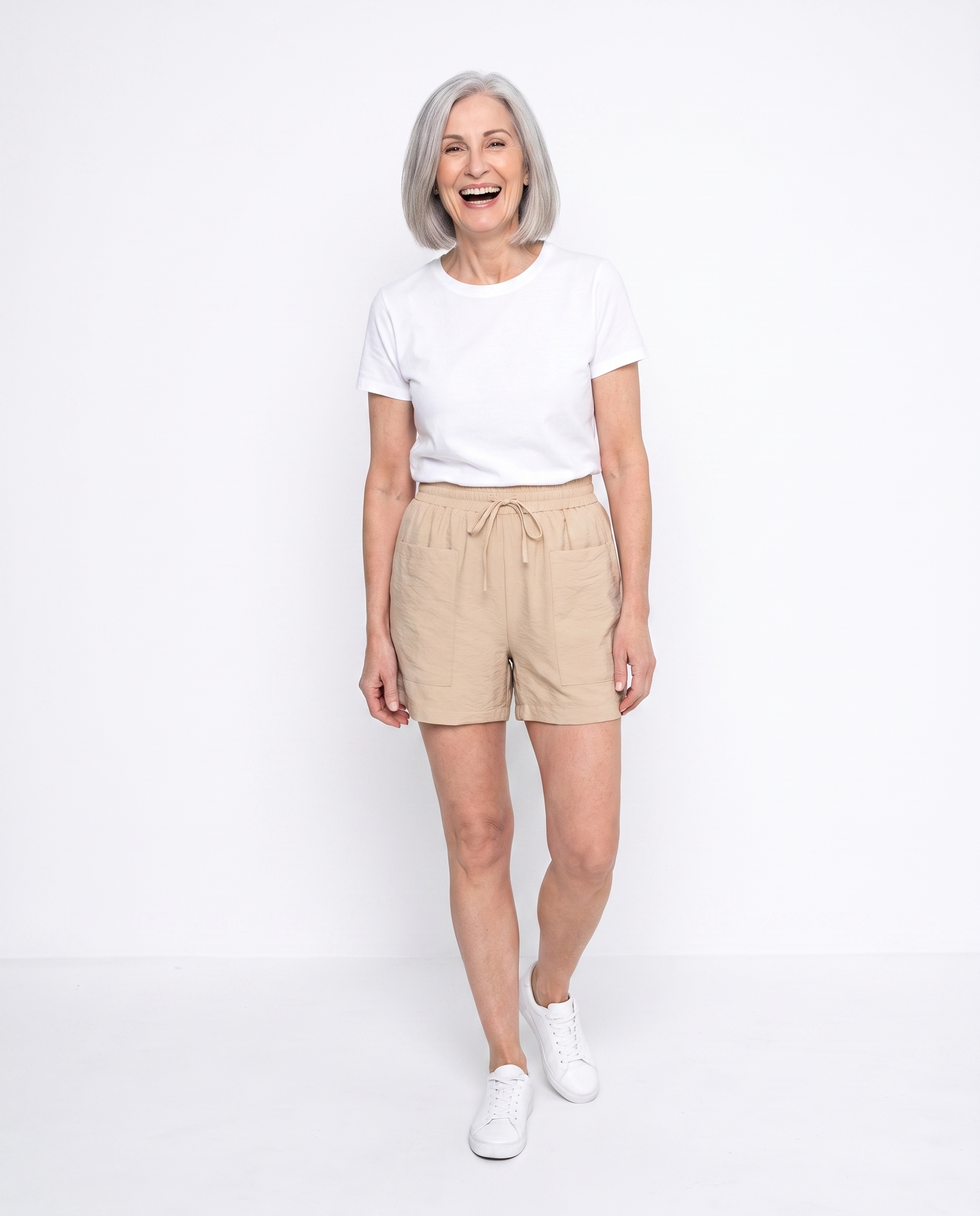 Katoenen Short met Cargozakken