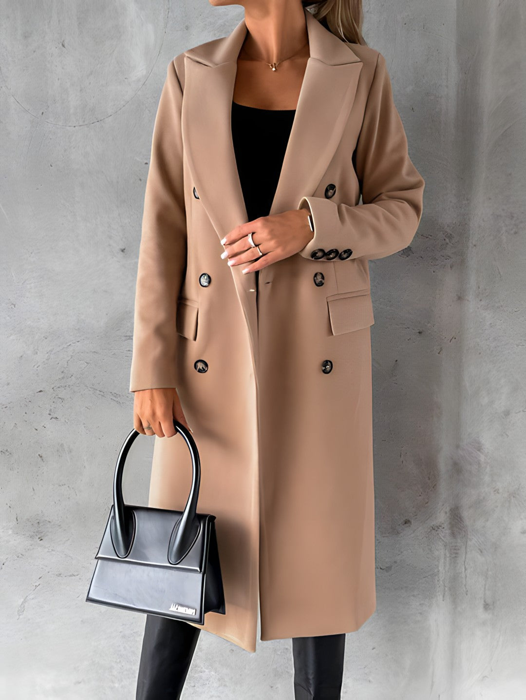 Helen - Elegante Lange Mantel