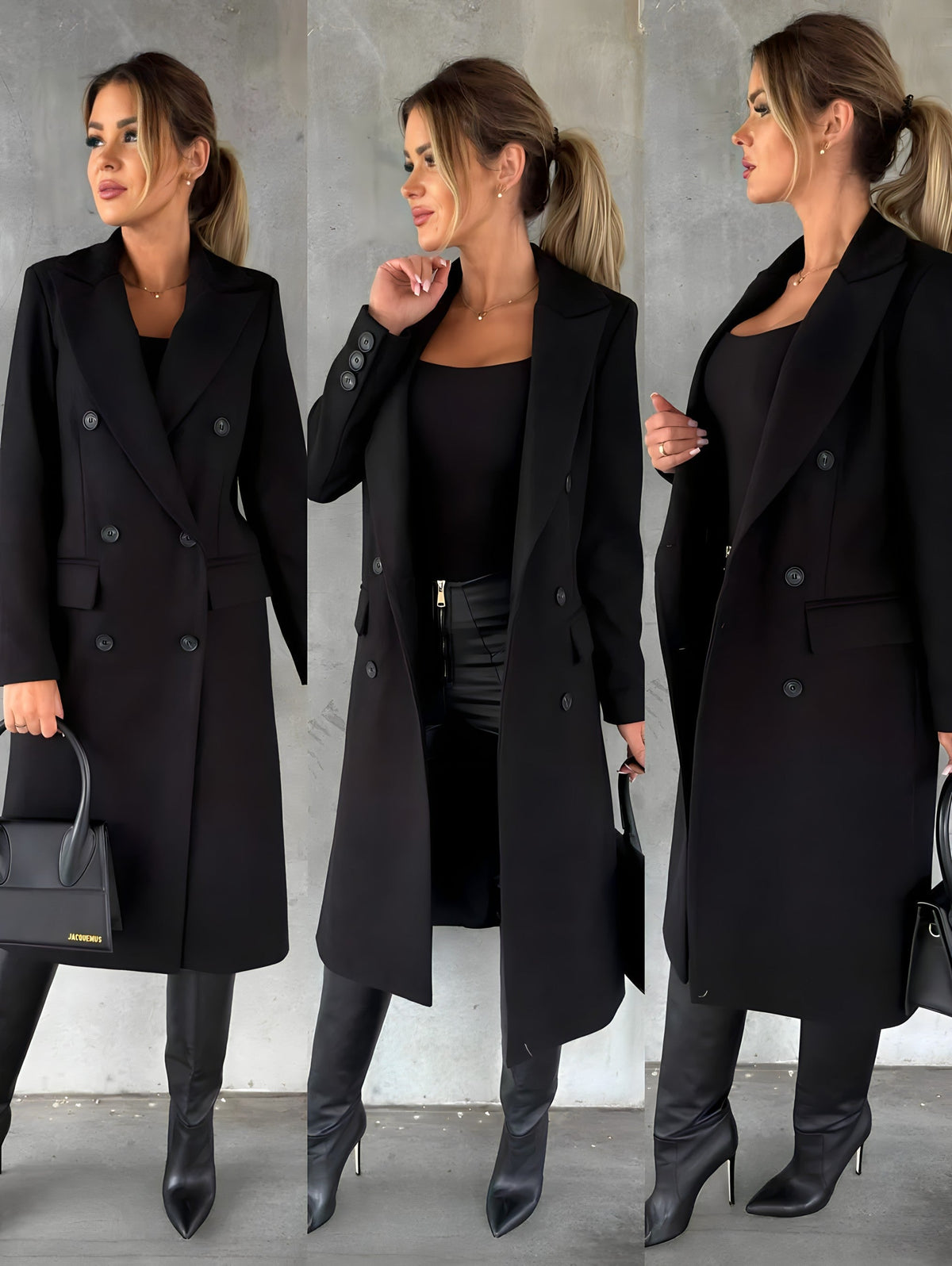 Helen - Elegante Lange Mantel