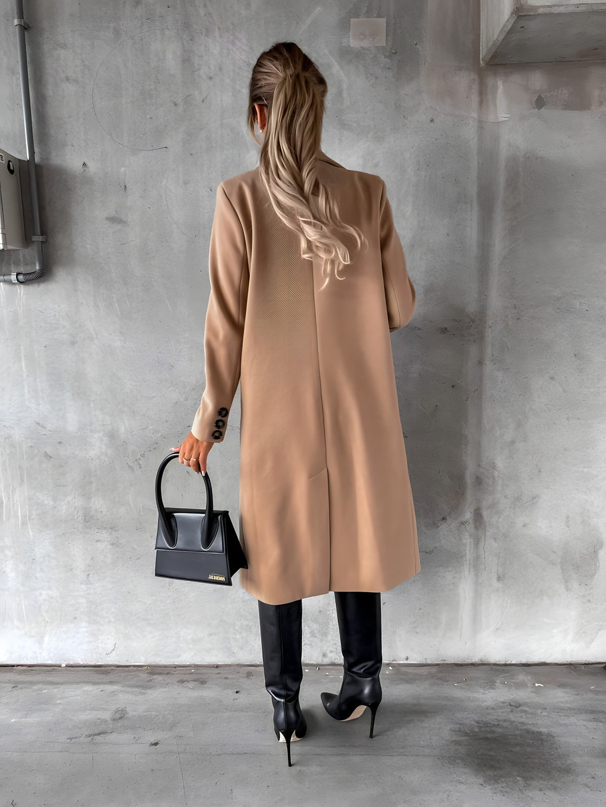 Helen - Elegante Lange Mantel