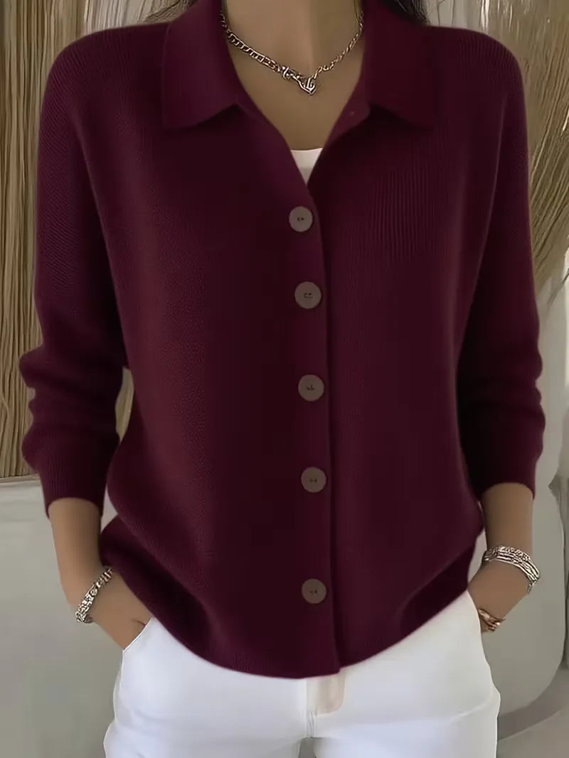 Sylvia - Elegant Fijngebreid Vest
