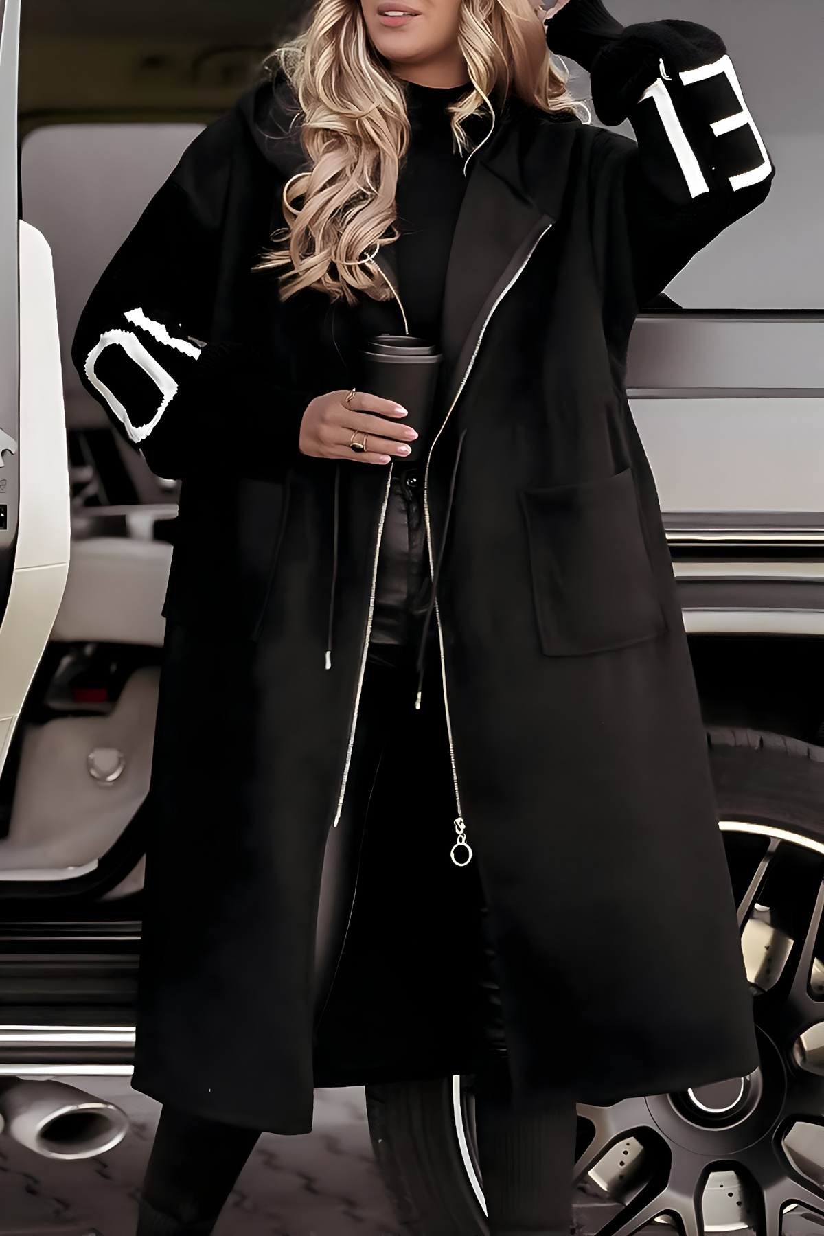 Marlies | Elegante Oversized Lange Jas