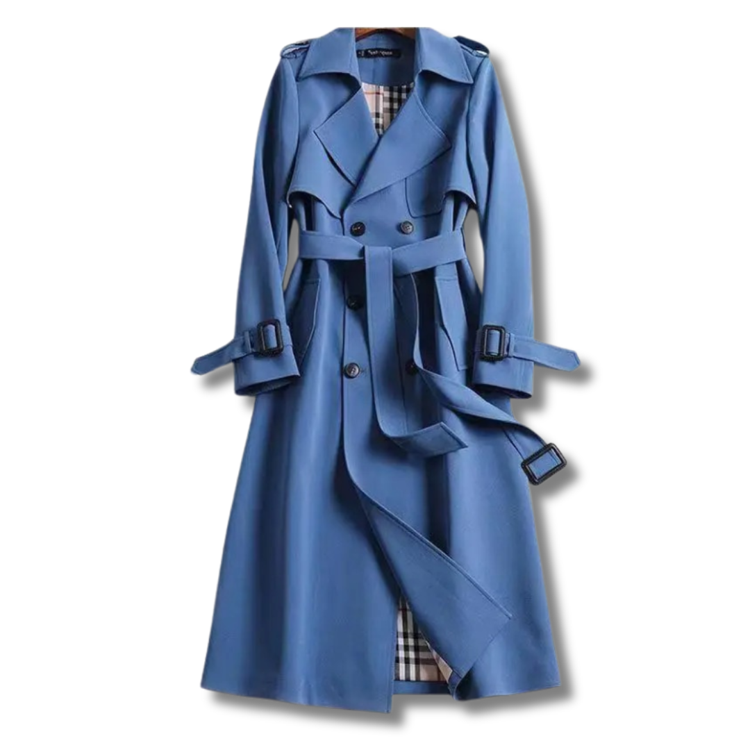 Petra - Stijlvolle Lange Trenchcoat