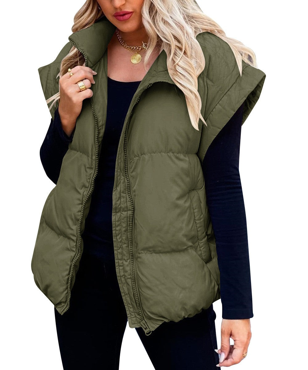 Sharon - Stijlvol Oversized Gewatteerd Gilet
