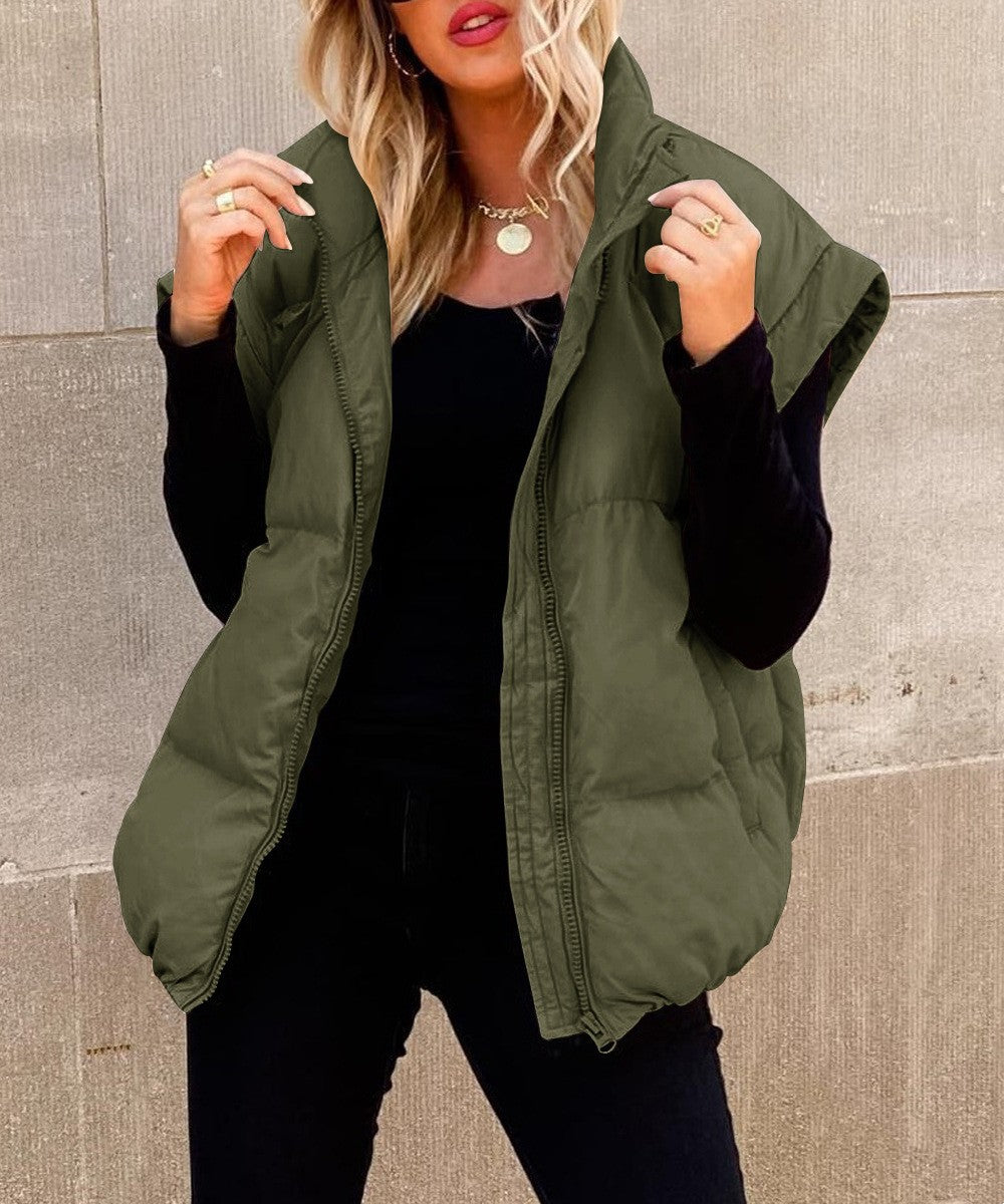 Sharon - Stijlvol Oversized Gewatteerd Gilet