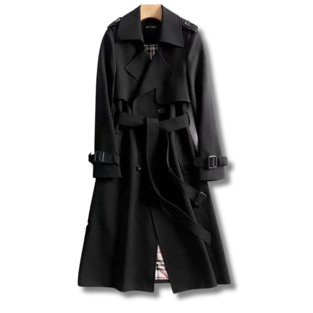Petra - Stijlvolle Lange Trenchcoat