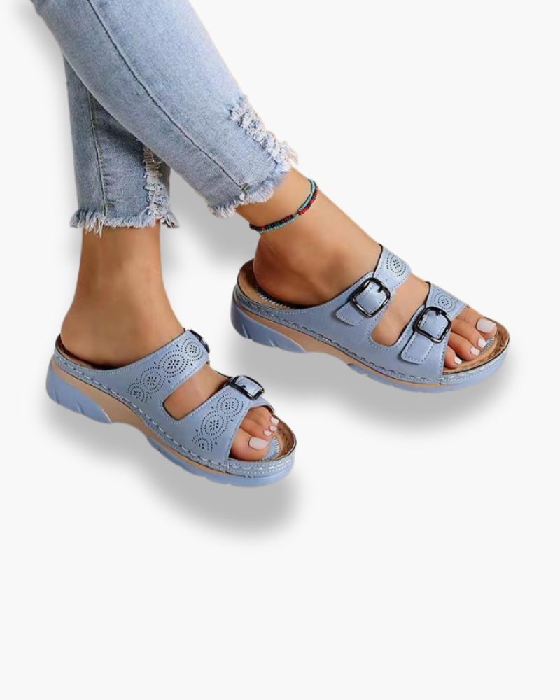Orthopedische Sandalen met Gesp-detail