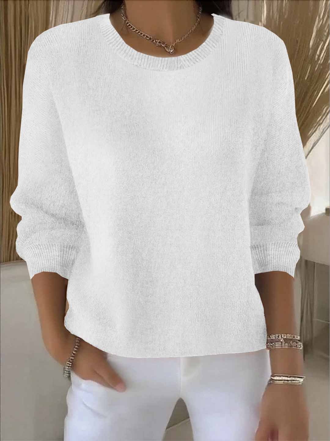 Monica - Elegante Oversized Fijngebreide Trui