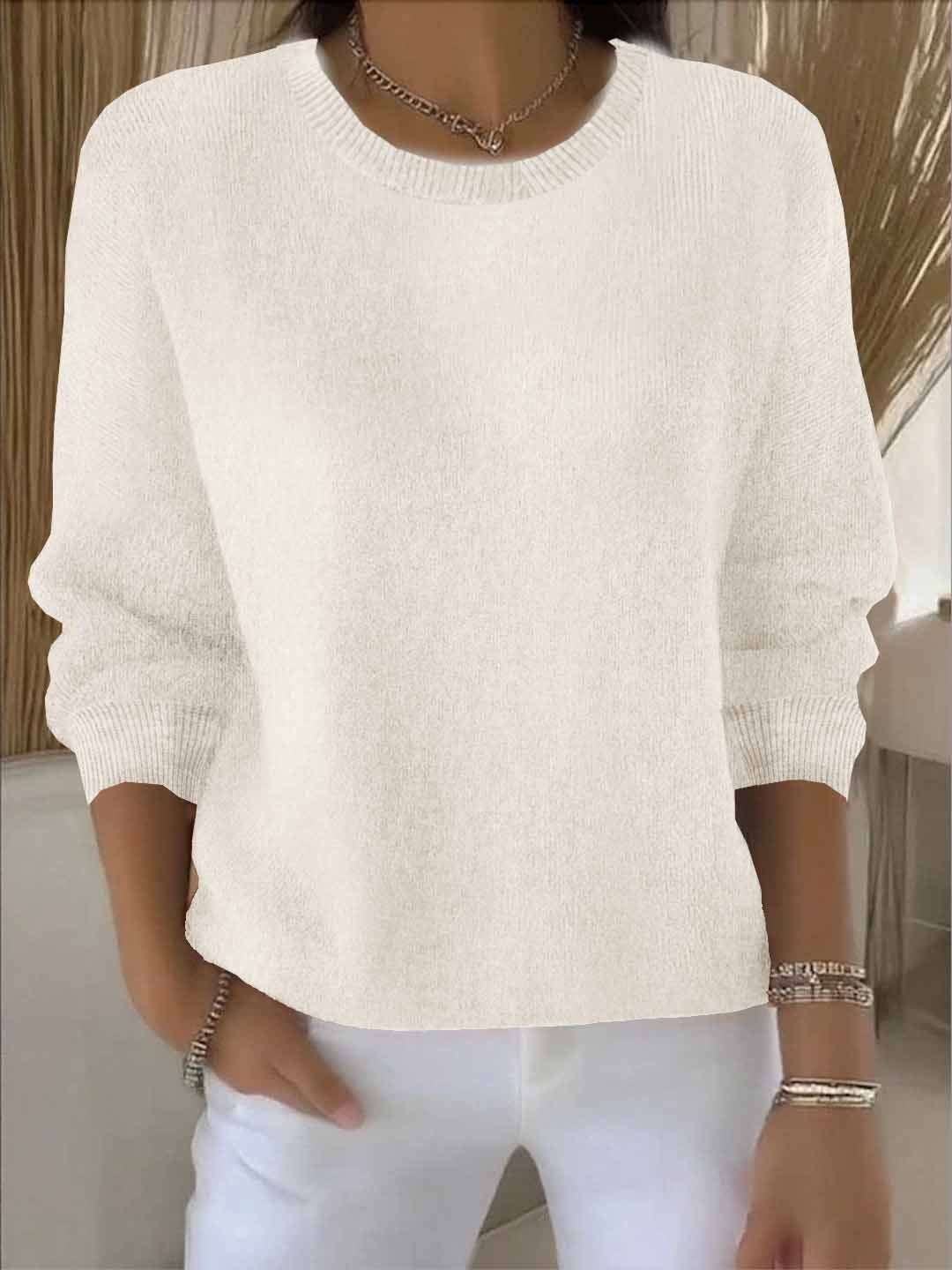 Monica - Elegante Oversized Fijngebreide Trui