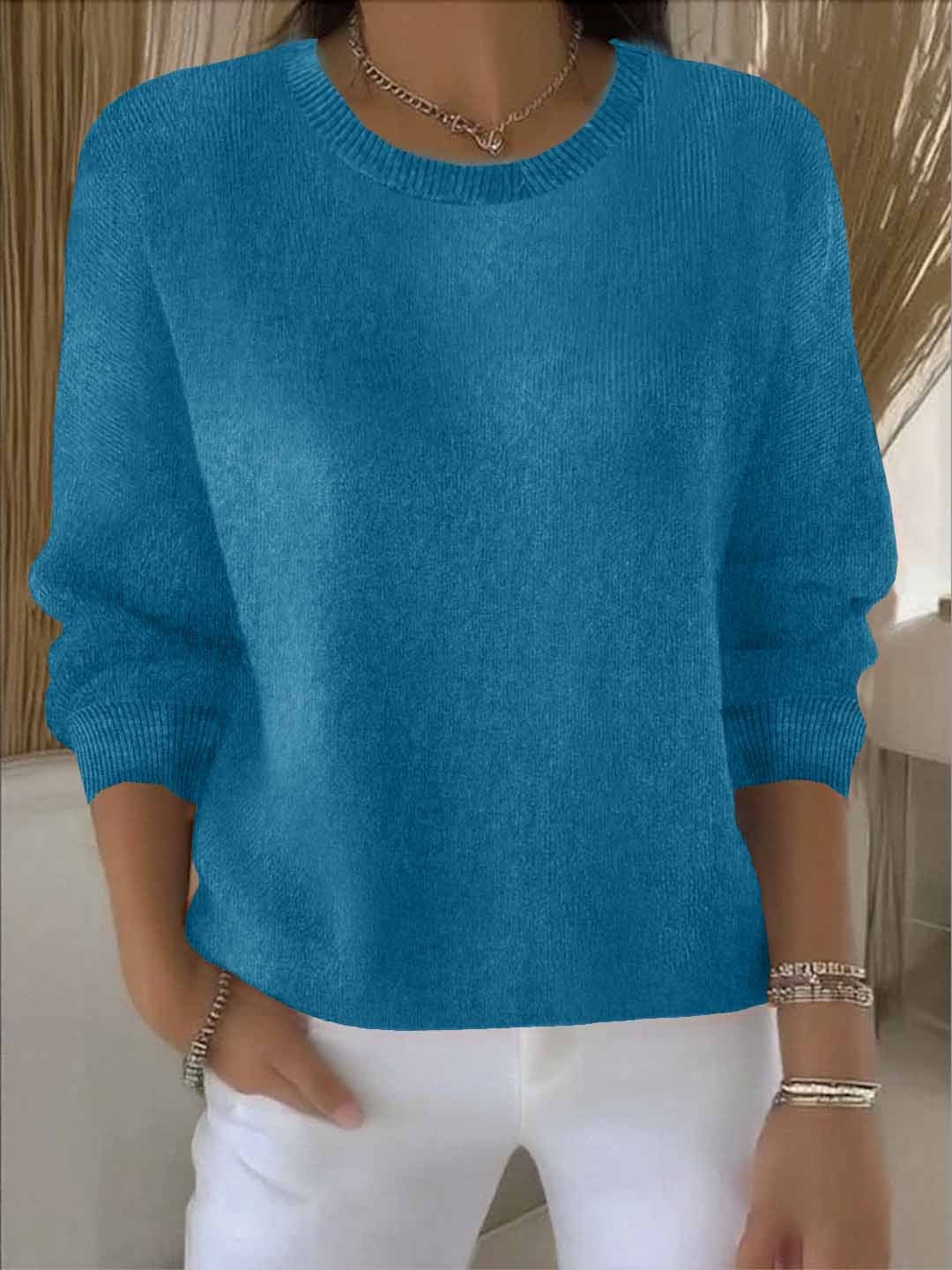 Monica - Elegante Oversized Fijngebreide Trui