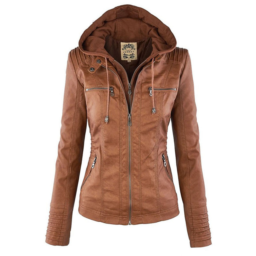 Angela | Stijlvolle Vintage Leren Jas