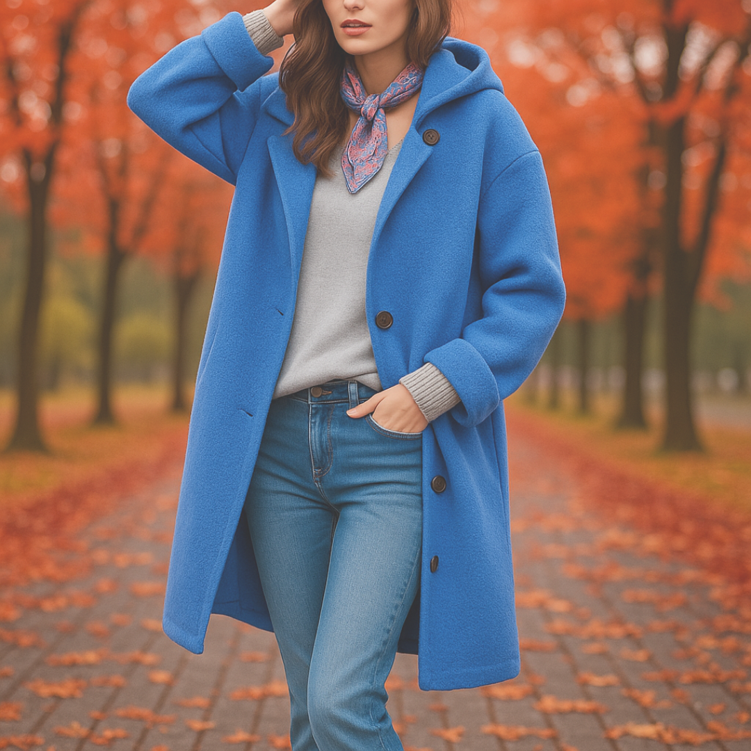 Victoria | Comfortabele Oversized Wollen Jas