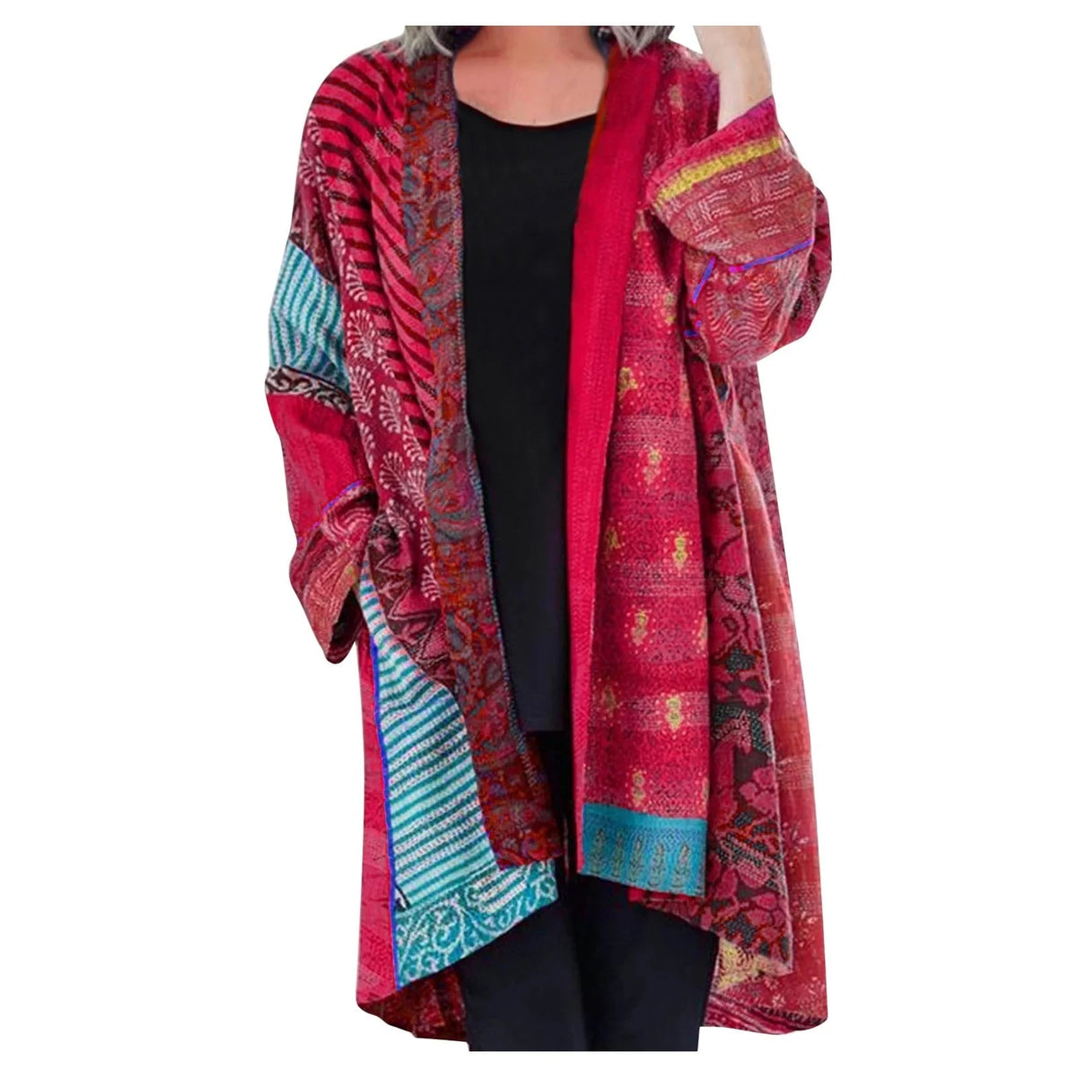 Marianne - Stijlvol Vintage Lang Vest