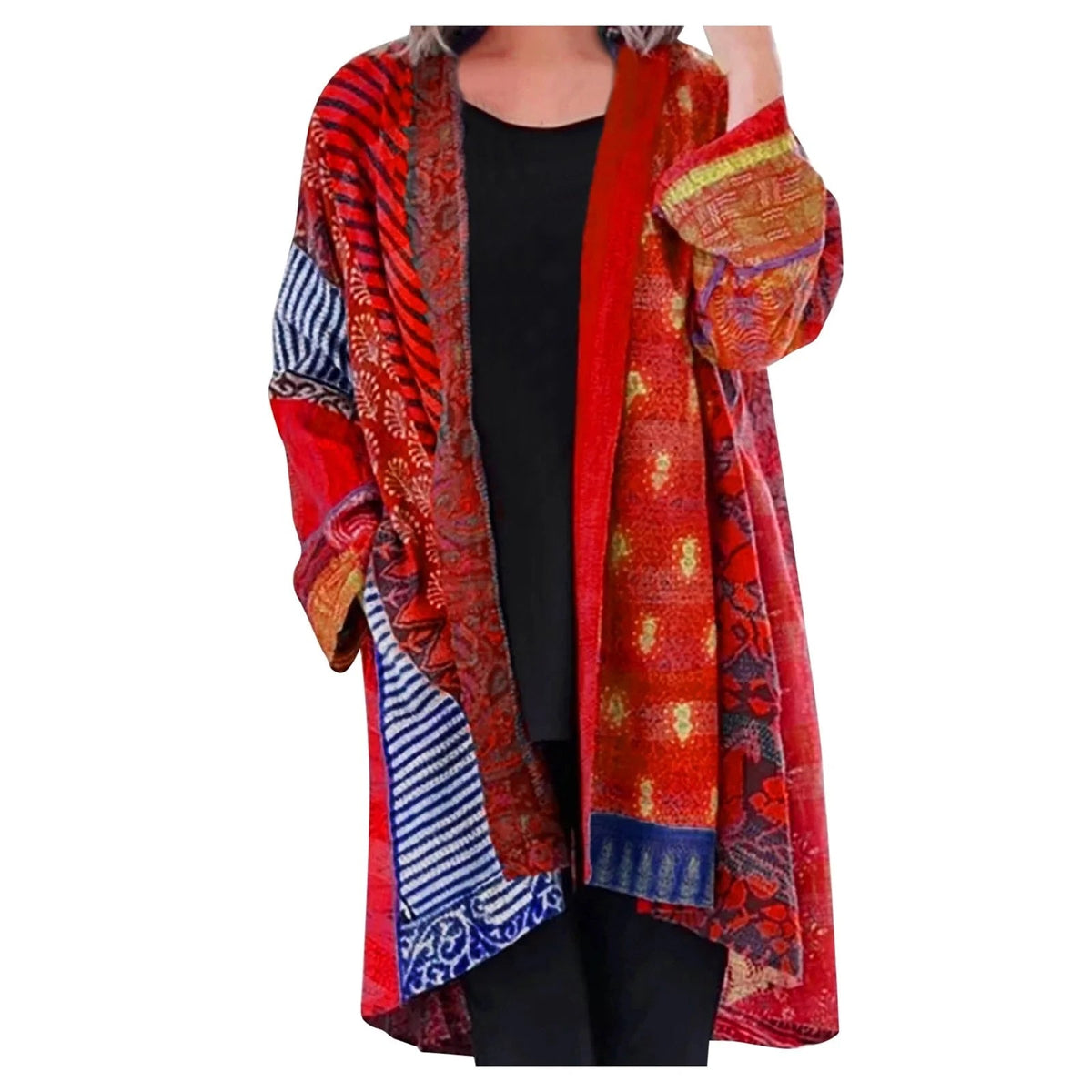 Marianne - Stijlvol Vintage Lang Vest