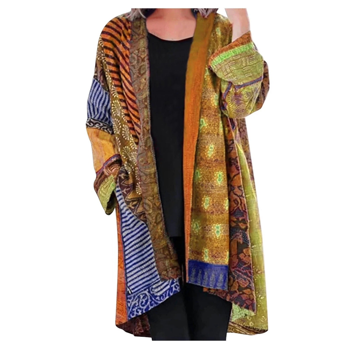 Marianne - Stijlvol Vintage Lang Vest