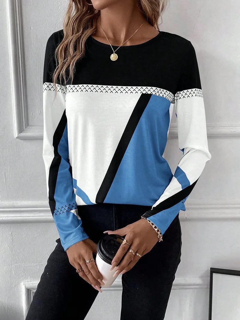 Patricia - Stijlvolle Lange Mouw Top