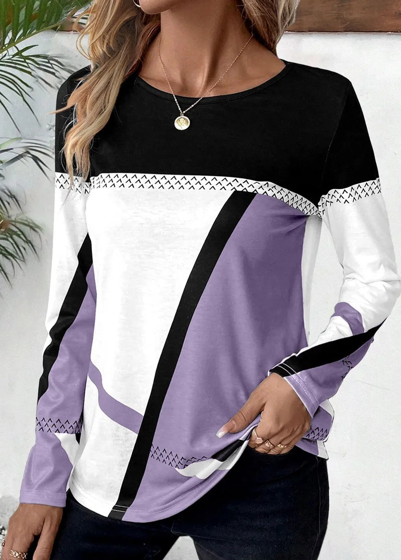 Patricia - Stijlvolle Lange Mouw Top