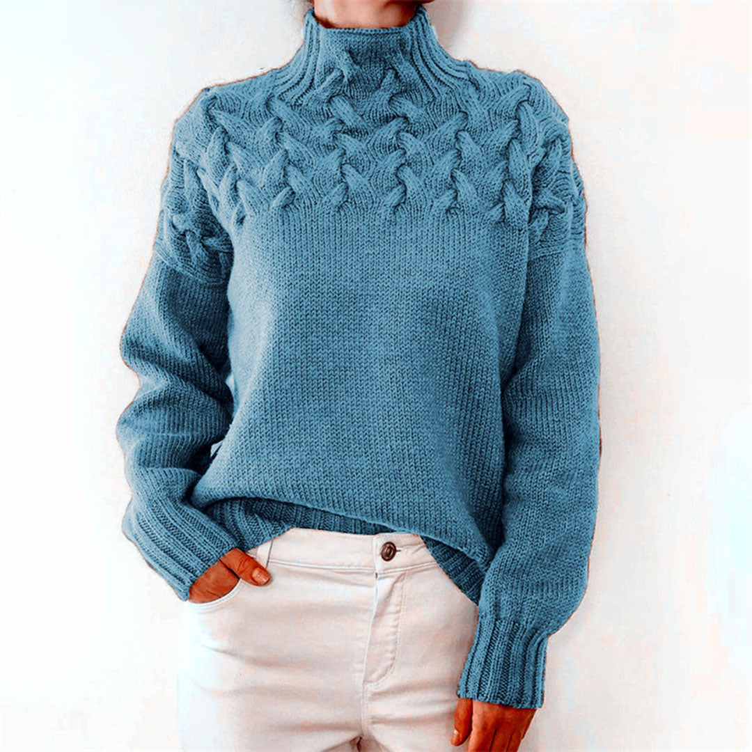 Catherine - Elegante Oversized Kabel Coltrui