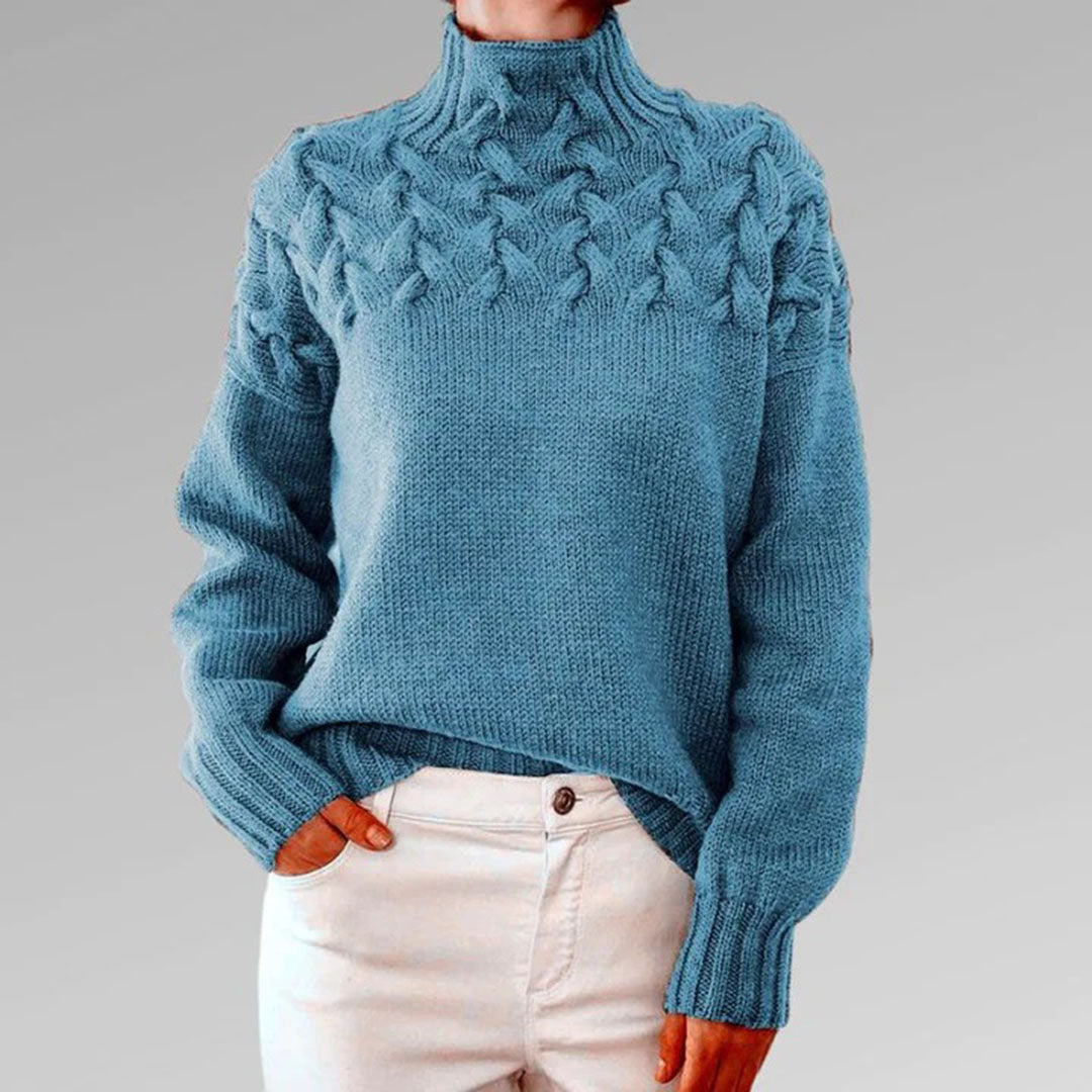 Catherine - Elegante Oversized Kabel Coltrui