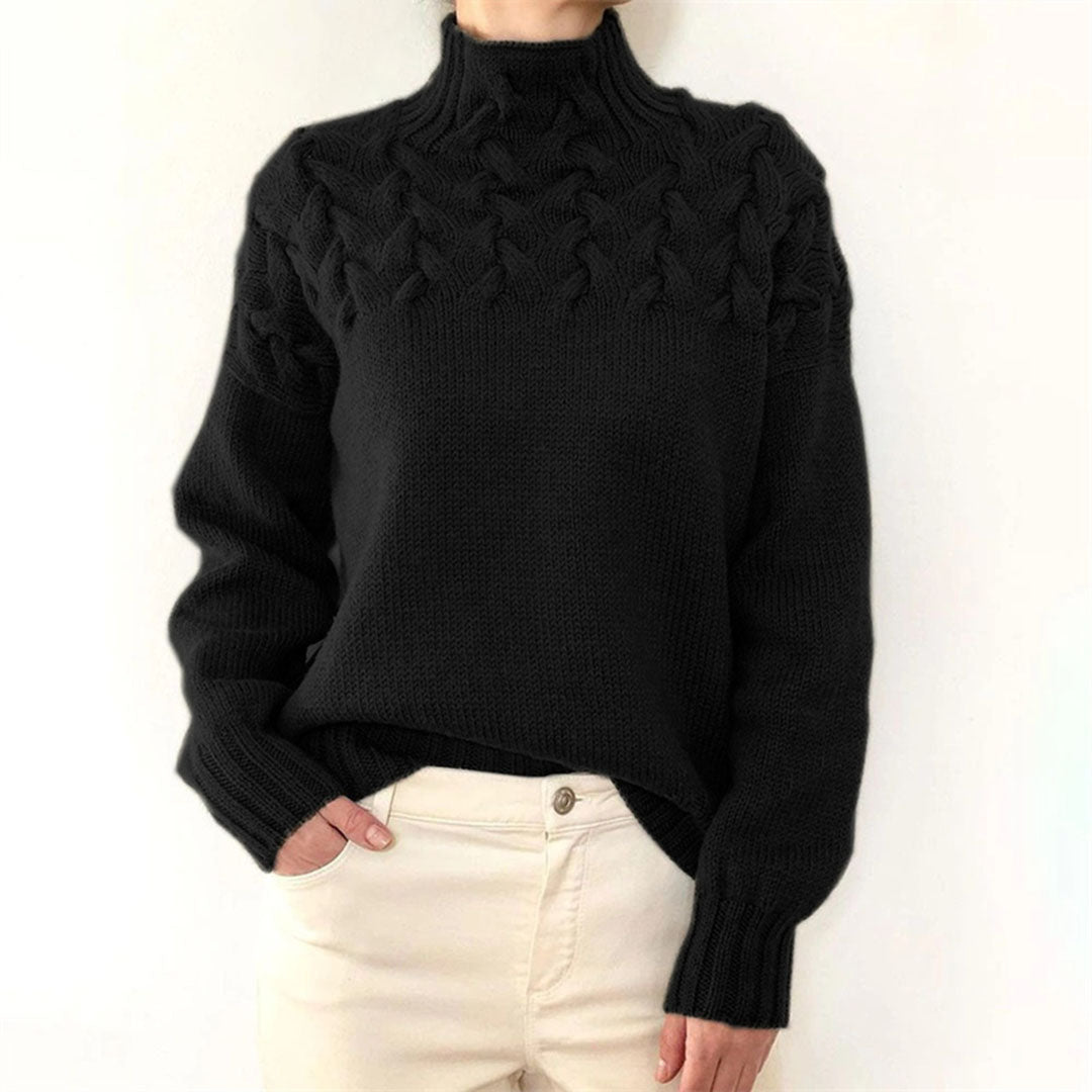 Catherine - Elegante Oversized Kabel Coltrui