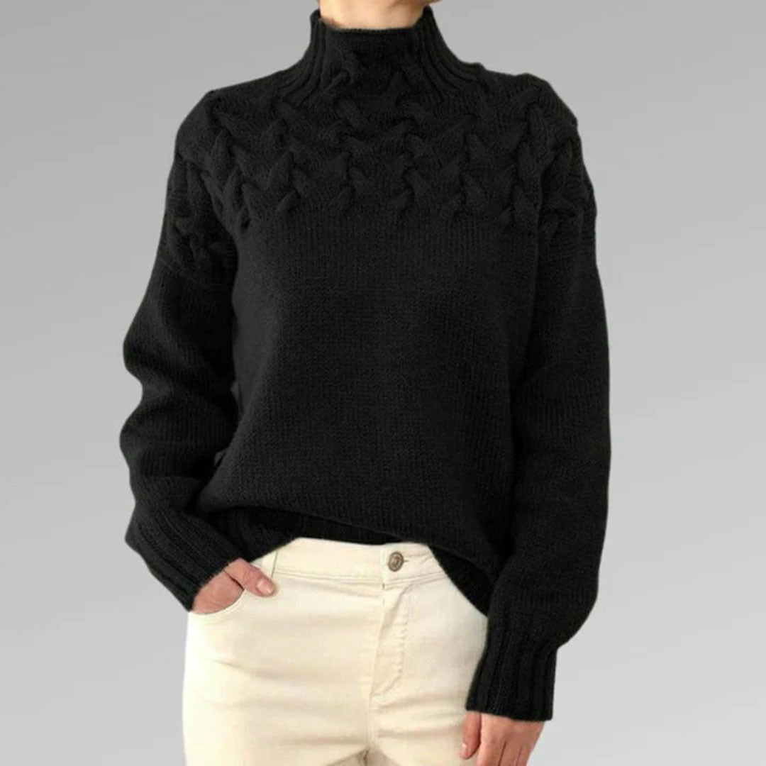 Catherine - Elegante Oversized Kabel Coltrui