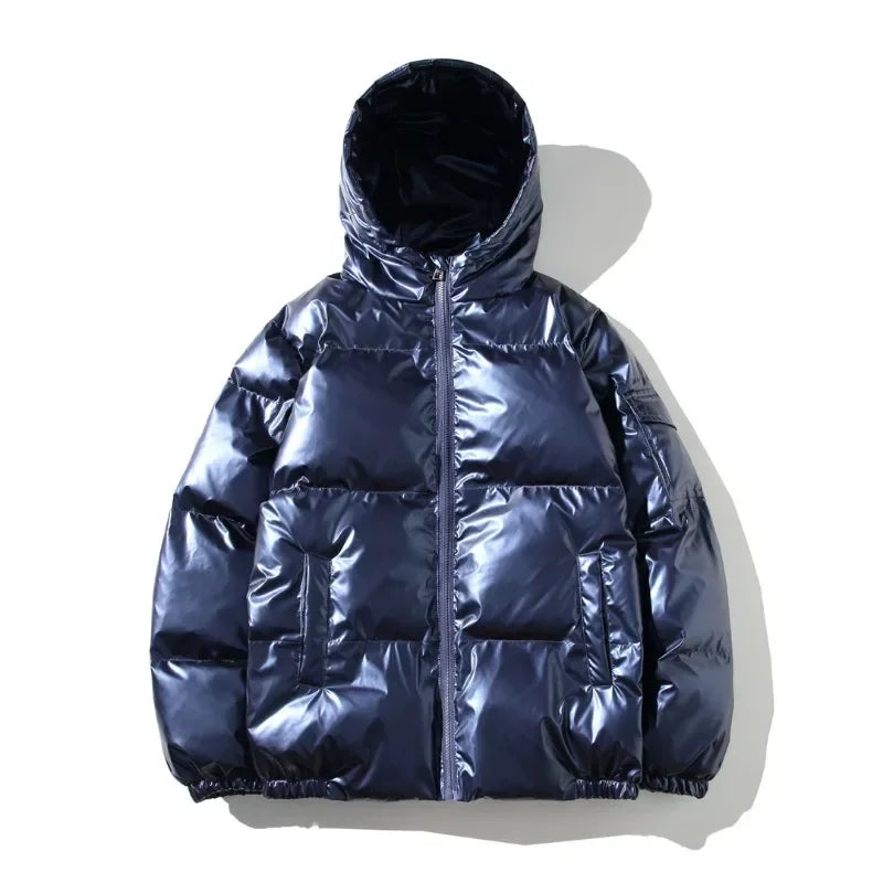 Sylvia - Stijlvolle Glanzende Donzen Winterjas