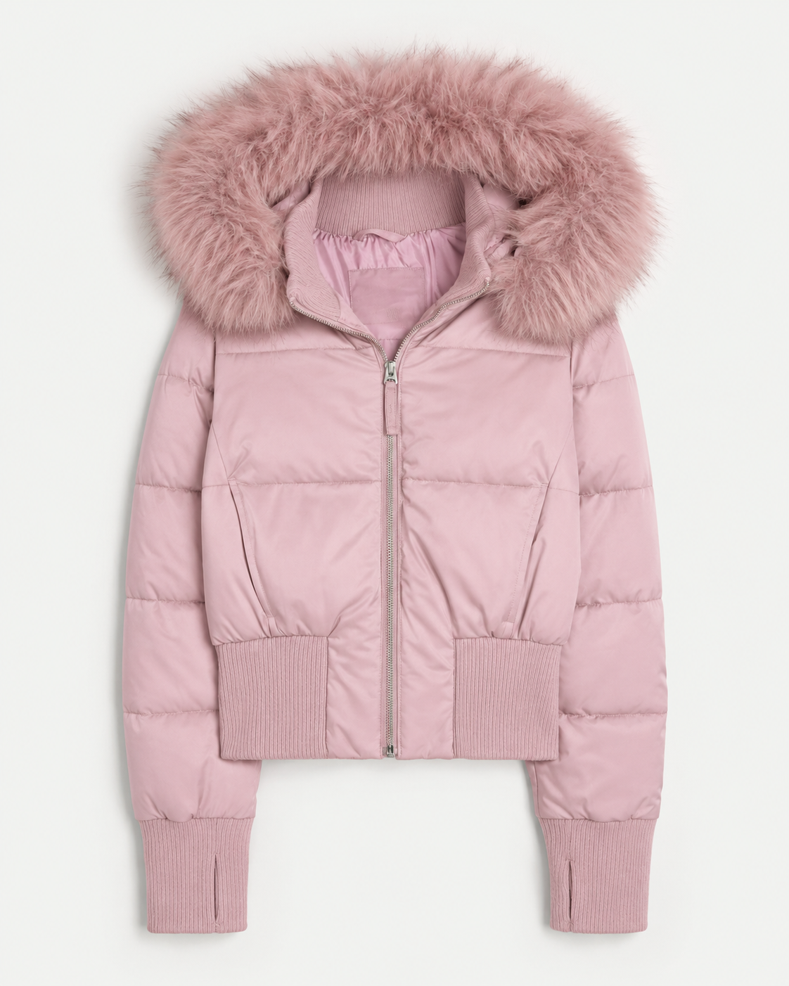 Annemarie | Elegante Korte Gewatteerde Winterjas